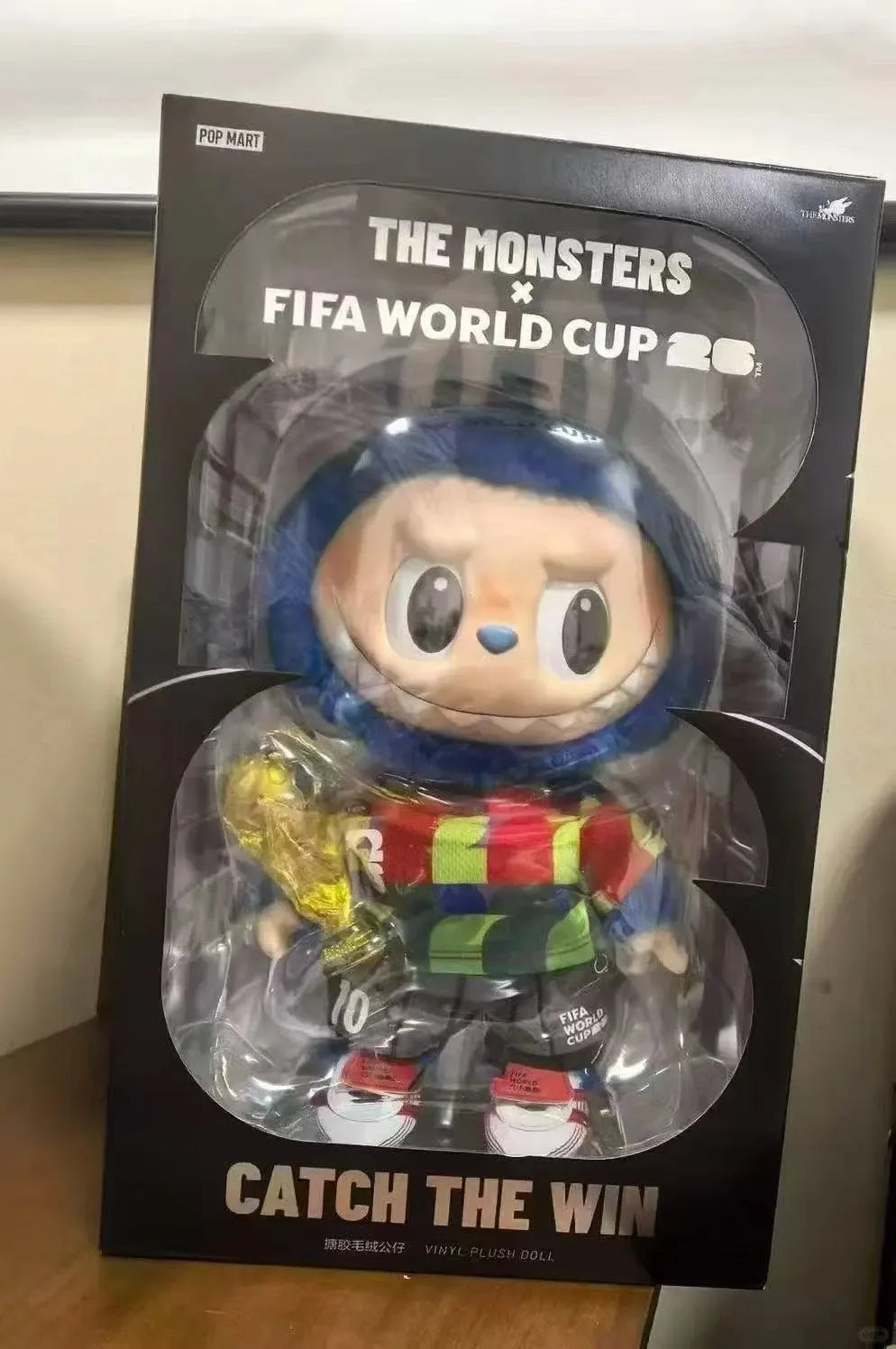 POP MART LABUBU x FIFA Series Limited Edition Vinyl Collectible Figure | Official Soccer Collaboration Art Toy