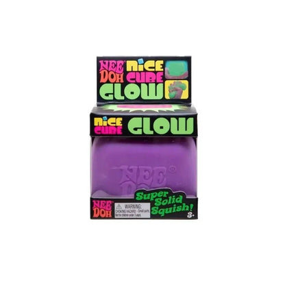 Nee Doh Nice Cube Squishy Fidget Toy | Maltose Slow Rebound Stress Relief Ball
