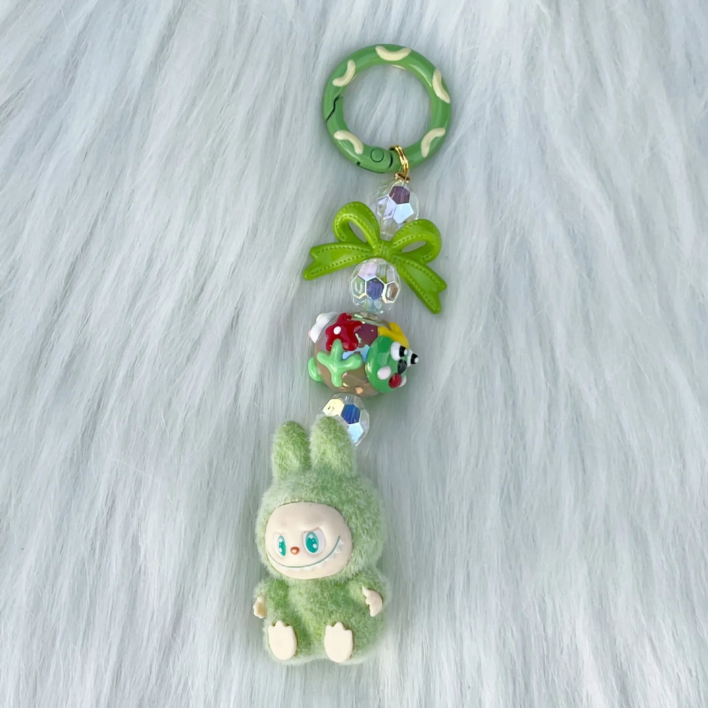Labubu Charm Keychain