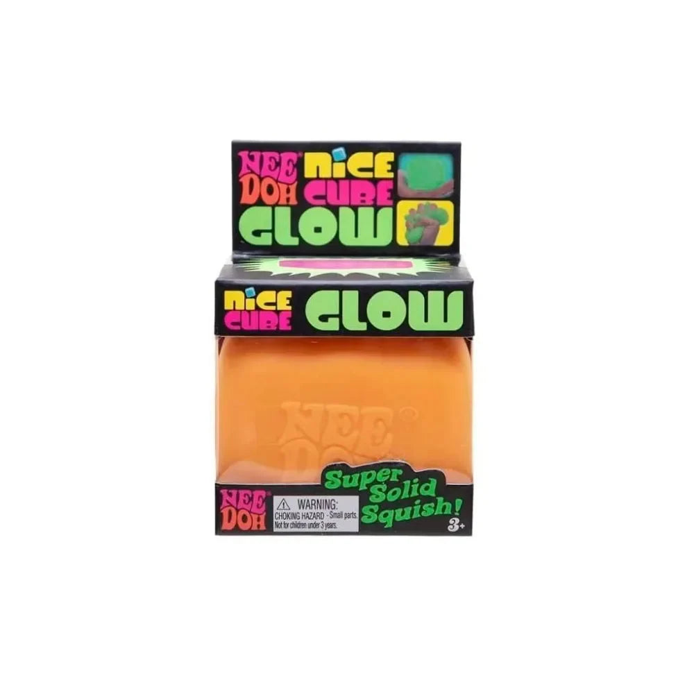 Nee Doh Nice Cube Squishy Fidget Toy | Maltose Slow Rebound Stress Relief Ball
