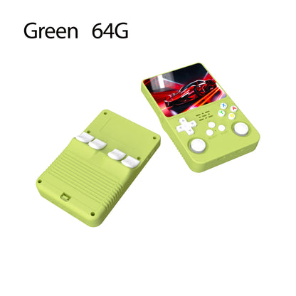 R36S Retro Handheld Game Console | ARKOS System 3.5" IPS Screen 128G Built-in Games Portable Pocket Video Player Gift for Boys