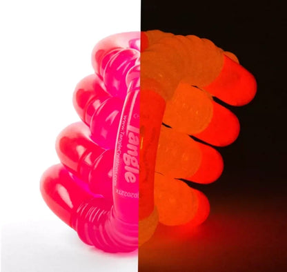 Original Tangl Twist Temperature Changing Fossil Fidget Toy | ADHD Focus Training Stress Relief Sensory Gift