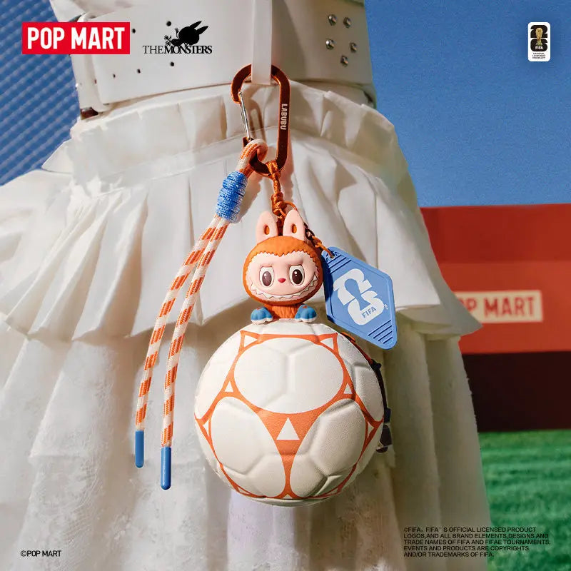 NEW Pop Mart Labubu The Monsters x FIFA Series Football Mini Bag Blind Box | Collectible Pendant Toy for Soccer Fans