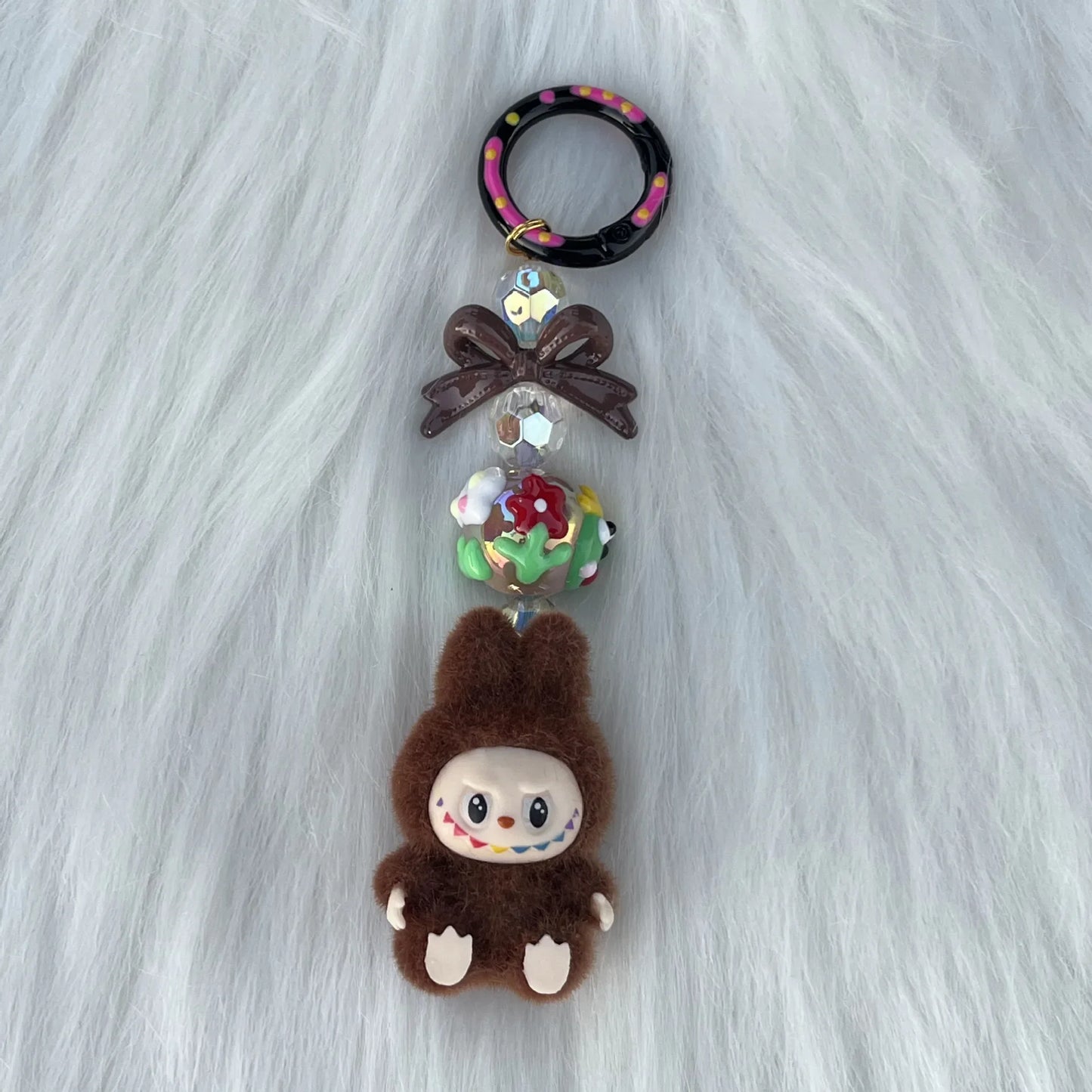 Labubu Charm Keychain