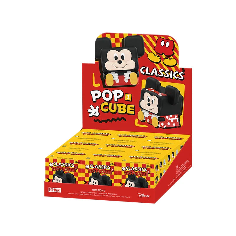 Pop Mart Disney Classic Pop Cube 1-2-3 Series Blind Box
