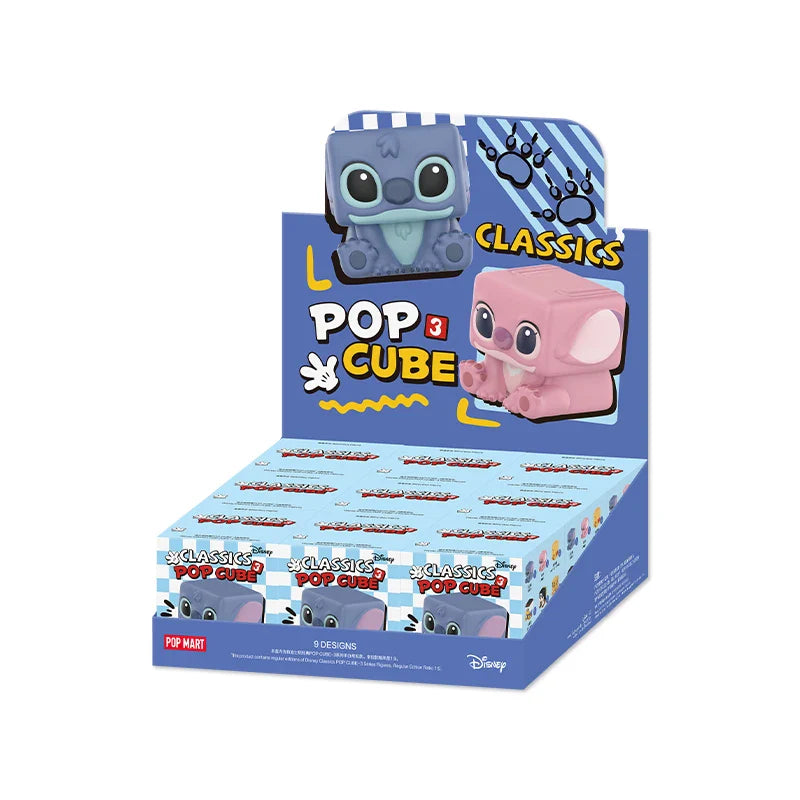 Pop Mart Disney Classic Pop Cube 1-2-3 Series Blind Box