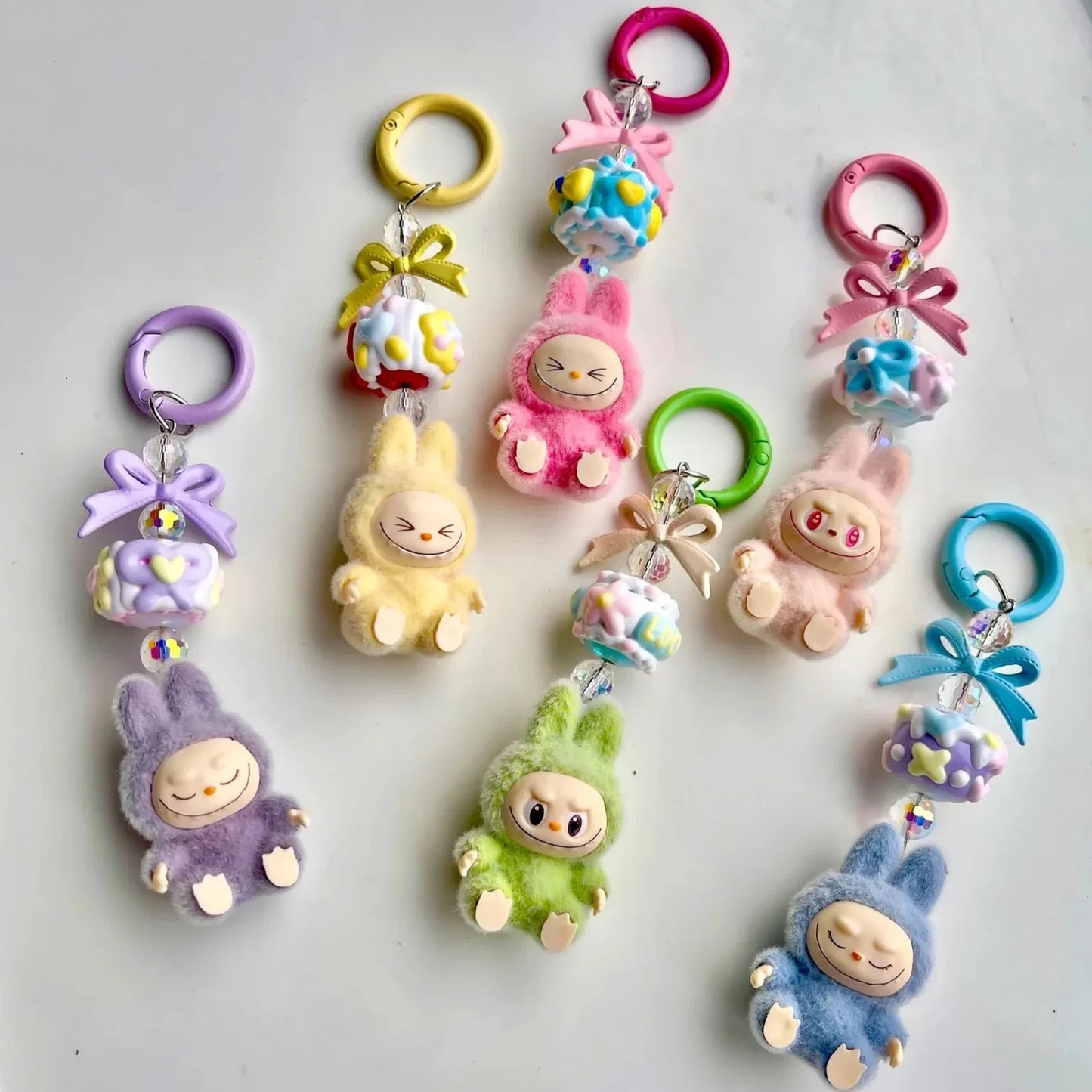Labubu Charm Keychain