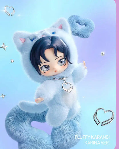 Pop Mart Aespa Fluffy Friends Series Plush Doll Pendant Blind Box