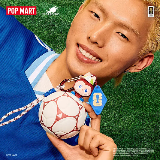 NEW Pop Mart Labubu The Monsters x FIFA Series Football Mini Bag Blind Box | Collectible Pendant Toy for Soccer Fans
