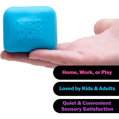Nee Doh Nice Cube Squishy Fidget Toy | Maltose Slow Rebound Stress Relief Ball