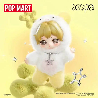 Pop Mart Aespa Fluffy Friends Series Plush Doll Pendant Blind Box
