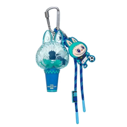 Labubu FIFA Mini Pendant Light Blind Box by POPMART | Portable Keychain Collectible Mystery Toy Gift
