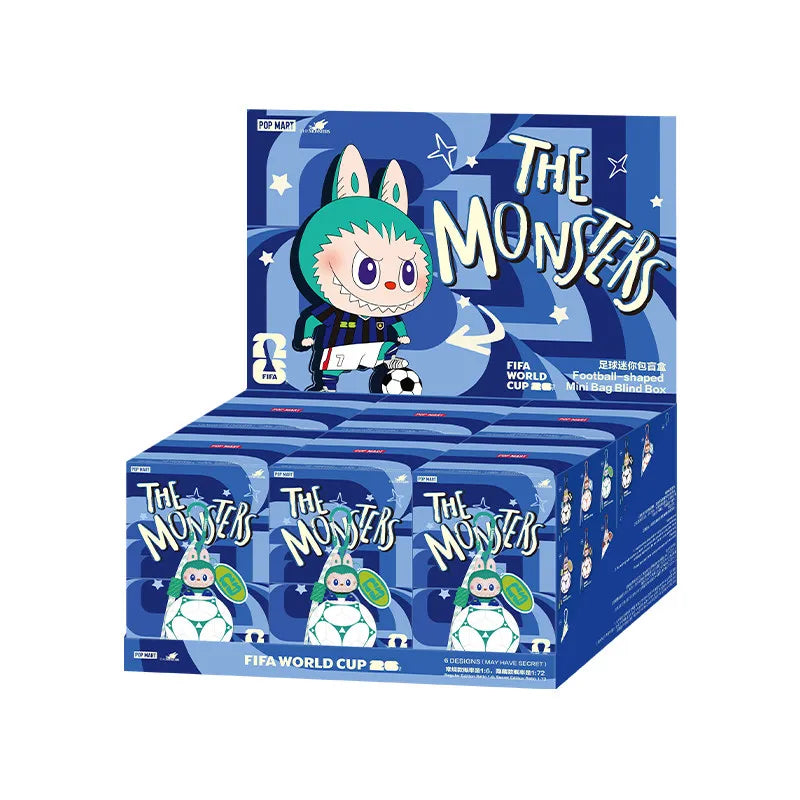 NEW Pop Mart Labubu The Monsters x FIFA Series Football Mini Bag Blind Box | Collectible Pendant Toy for Soccer Fans