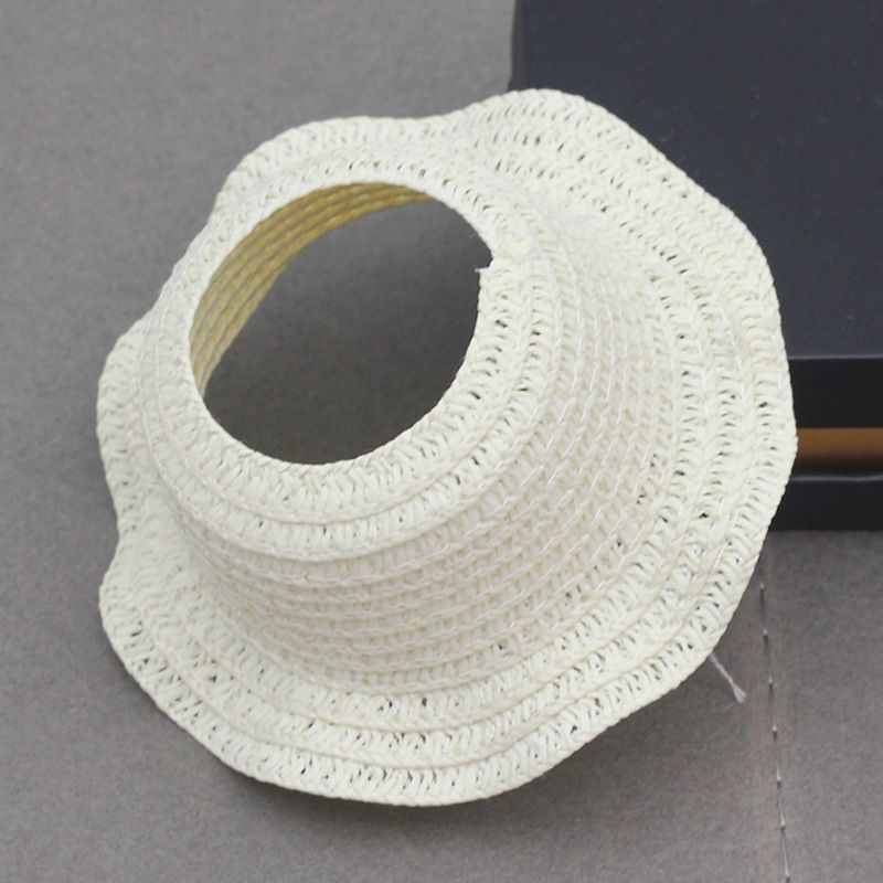 Doll Cloth Sunshade Straw Hat For Labubu