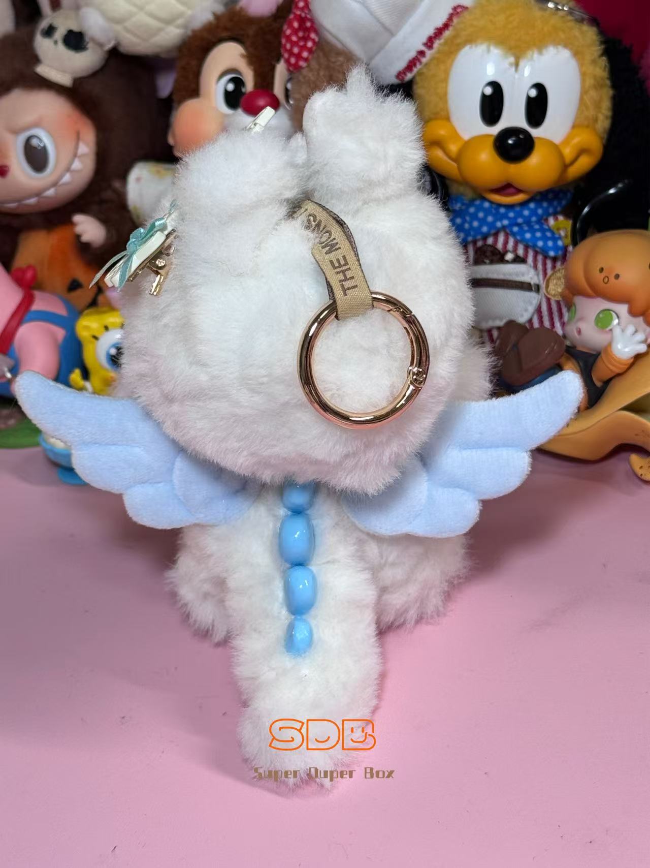 Labubu X Lucky Angel Retrofit Design Pendants