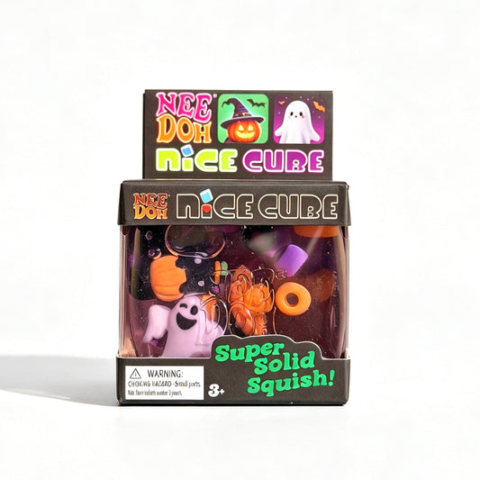 Halloween Nice Cube, NeeDoh Style Squish Fidget Stress Toy