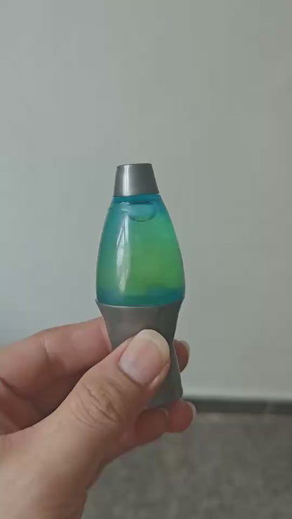 Schylling LAVA Squish N' Flow Glow in The Dark Fidget Toy, Lava Lamp Shaped Squeeze Sensory Stress Relief Toy for Kids & Adults, Holiday Gift