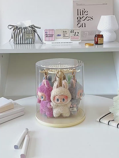 Labubu Hanging Display Box - Rotating Mystery Box Storage